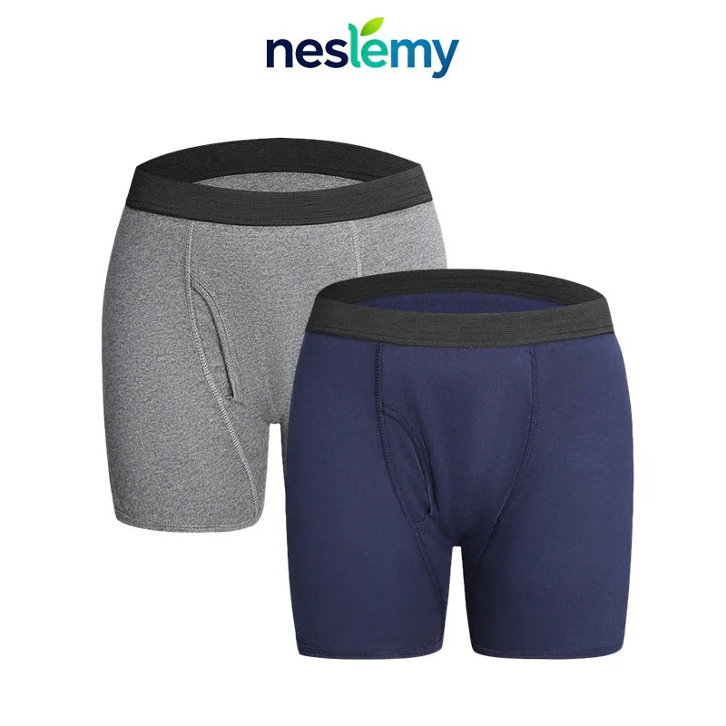 Men’s Washable Incontinence Boxer Briefs