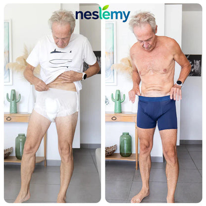 Men’s Washable Incontinence Boxer Briefs