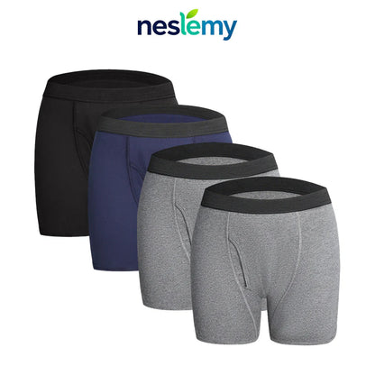 Men’s Washable Incontinence Boxer Briefs