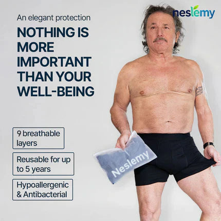 Men’s Washable Incontinence Boxer Briefs